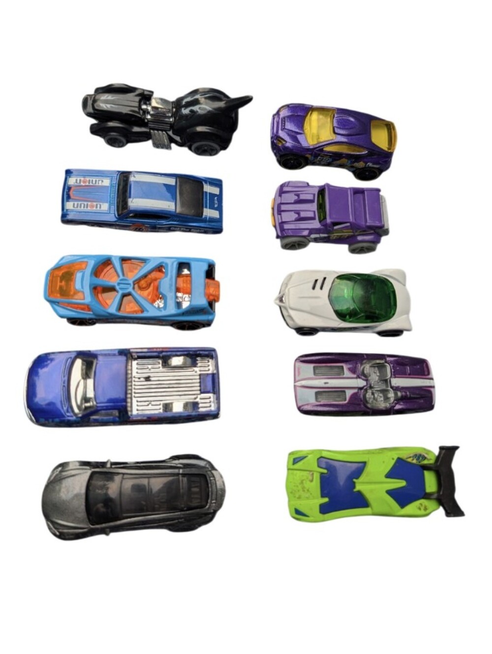 2 For $20 🩷 Hot Wheels Diecast Car Assortment - Lot Of 10 Mixed Cars